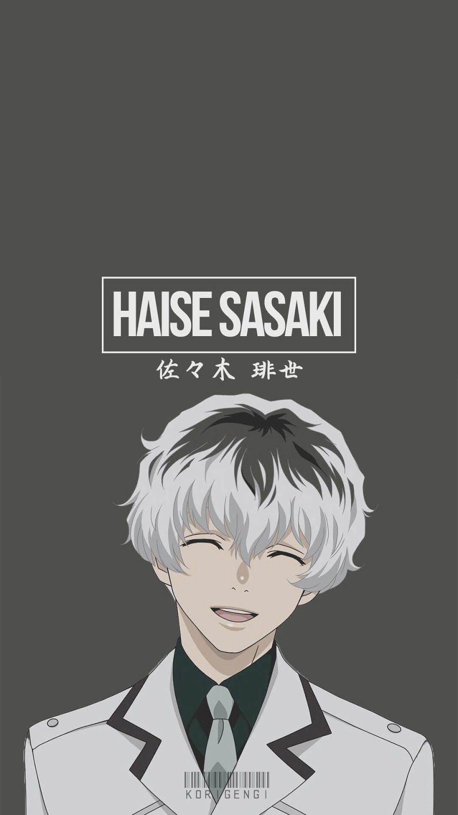Haise Sasaki Tokyo Ghoul, 900x1600 Full HD Verticale, iPhone