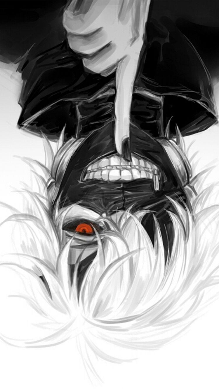 Tokyo Ghoul maschera occhio rosso, 750x1334 Verticale, iPhone Air