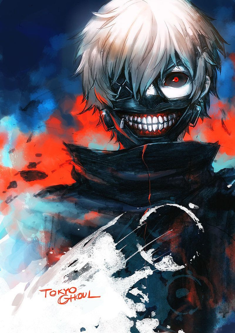 Kaneki Ken maschera Tokyo Ghoul, 800x1132 Full HD Verticale, iPhone