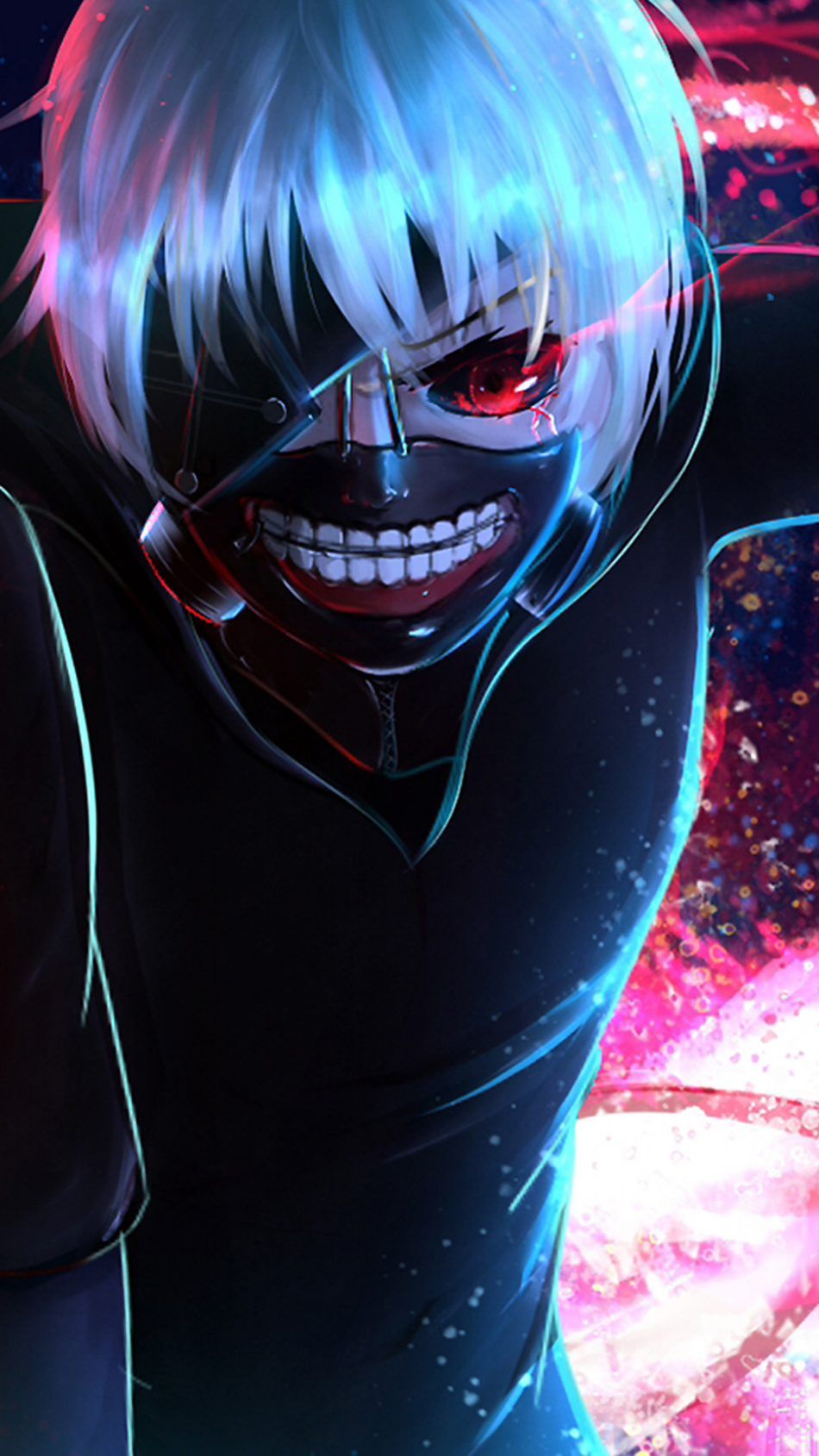 Kaneki Ken maschera Tokyo Ghoul, 950x1689 Full HD Verticale, Samsung Galaxy