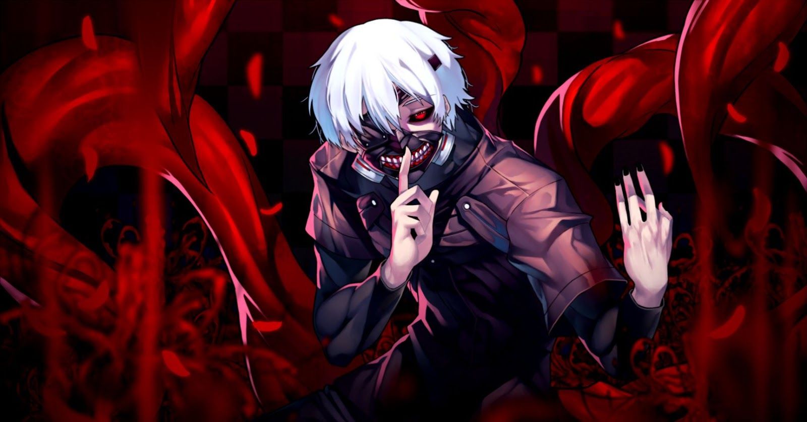 Kaneki Tokyo Ghoul rosso, 1600x838 HD, Desktop