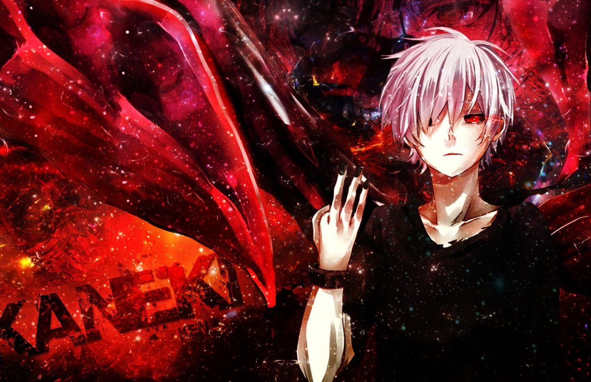 Kaneki Tokyo Ghoul rosso nero, 1170x757 HD, Desktop
