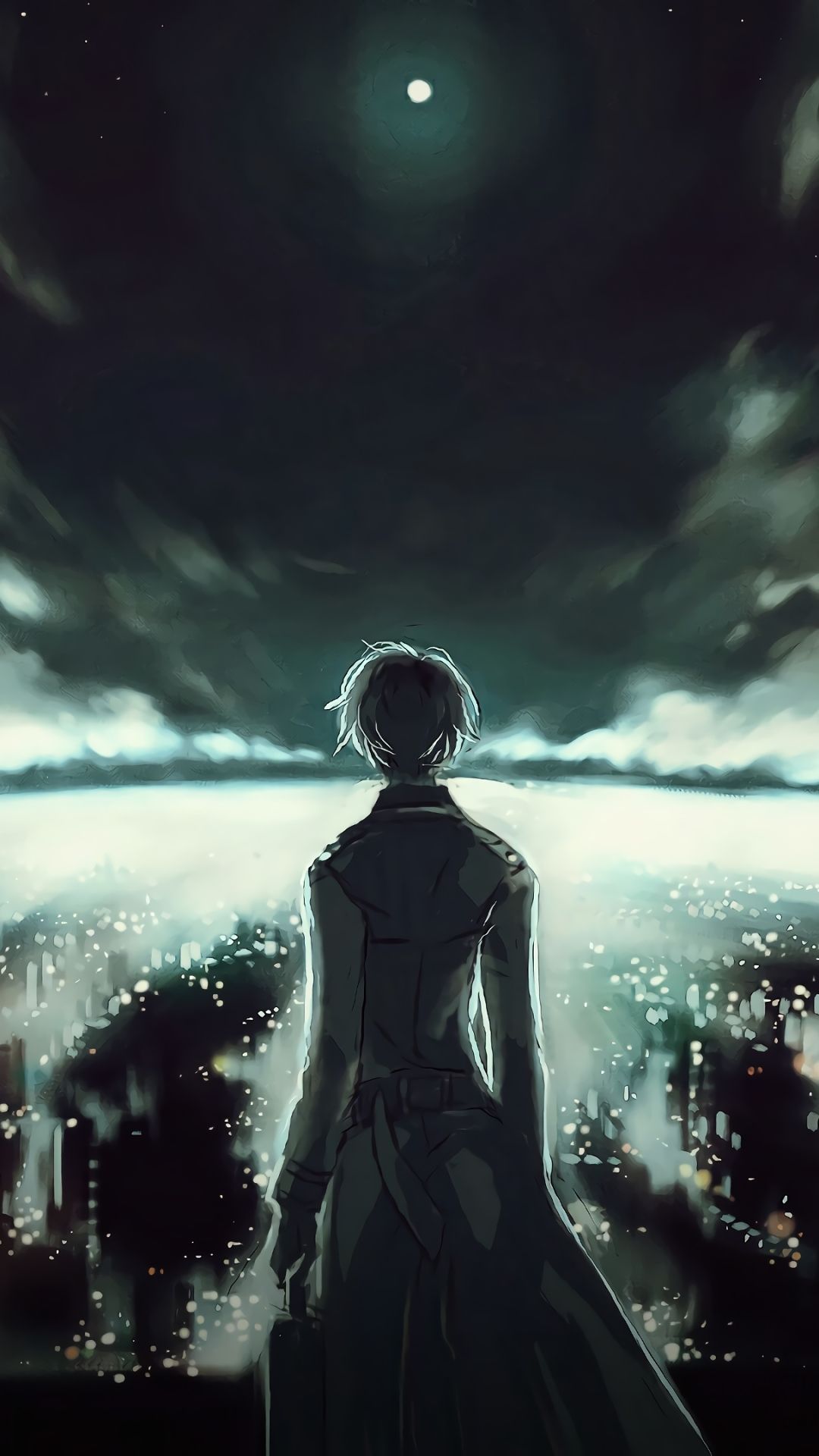 Kaneki Tokyo Ghoul notte città, 1080x1920 Verticale, Mobile