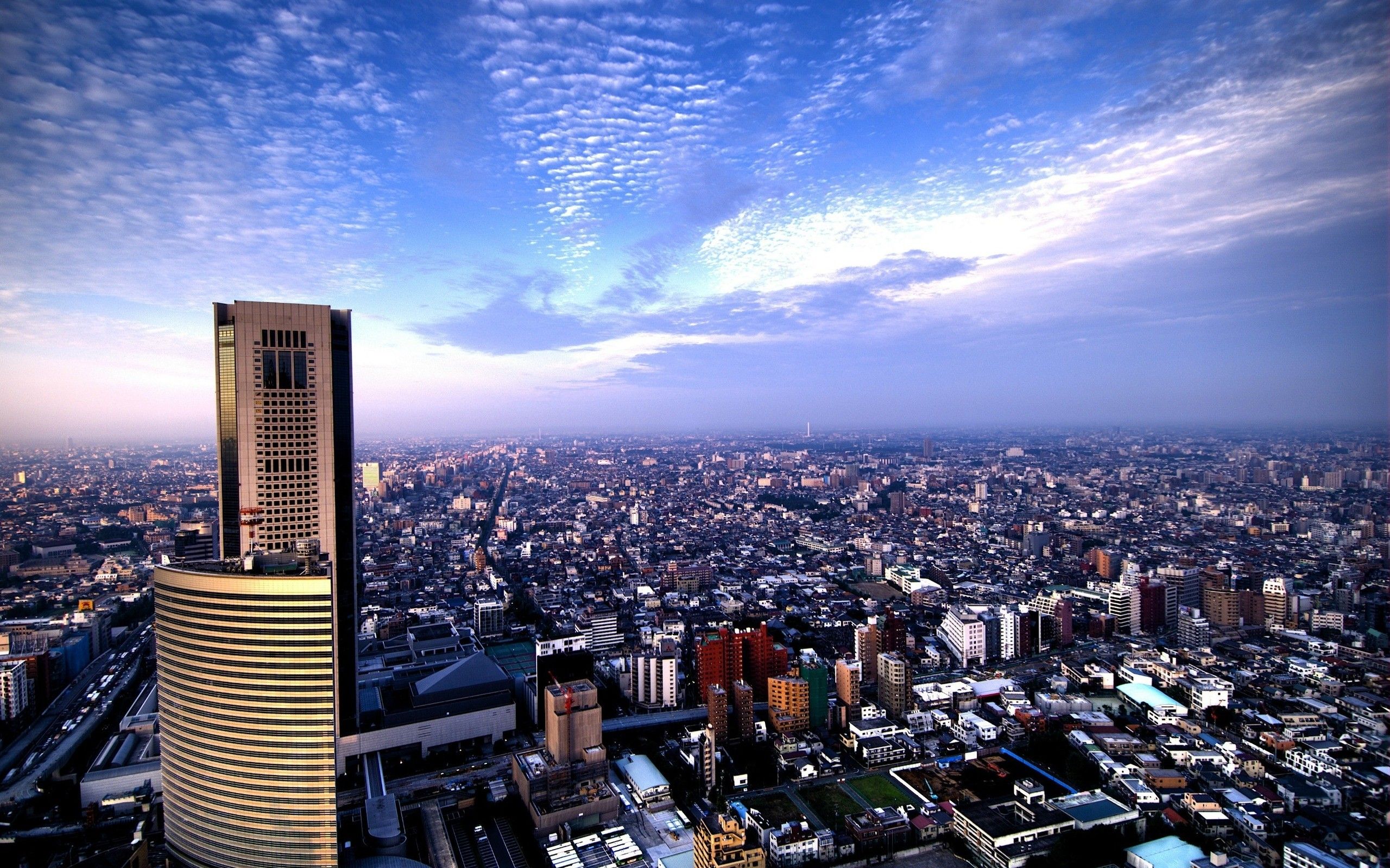 Skyline urbano di Tokyo, 2560x1600 2K+, Laptop
