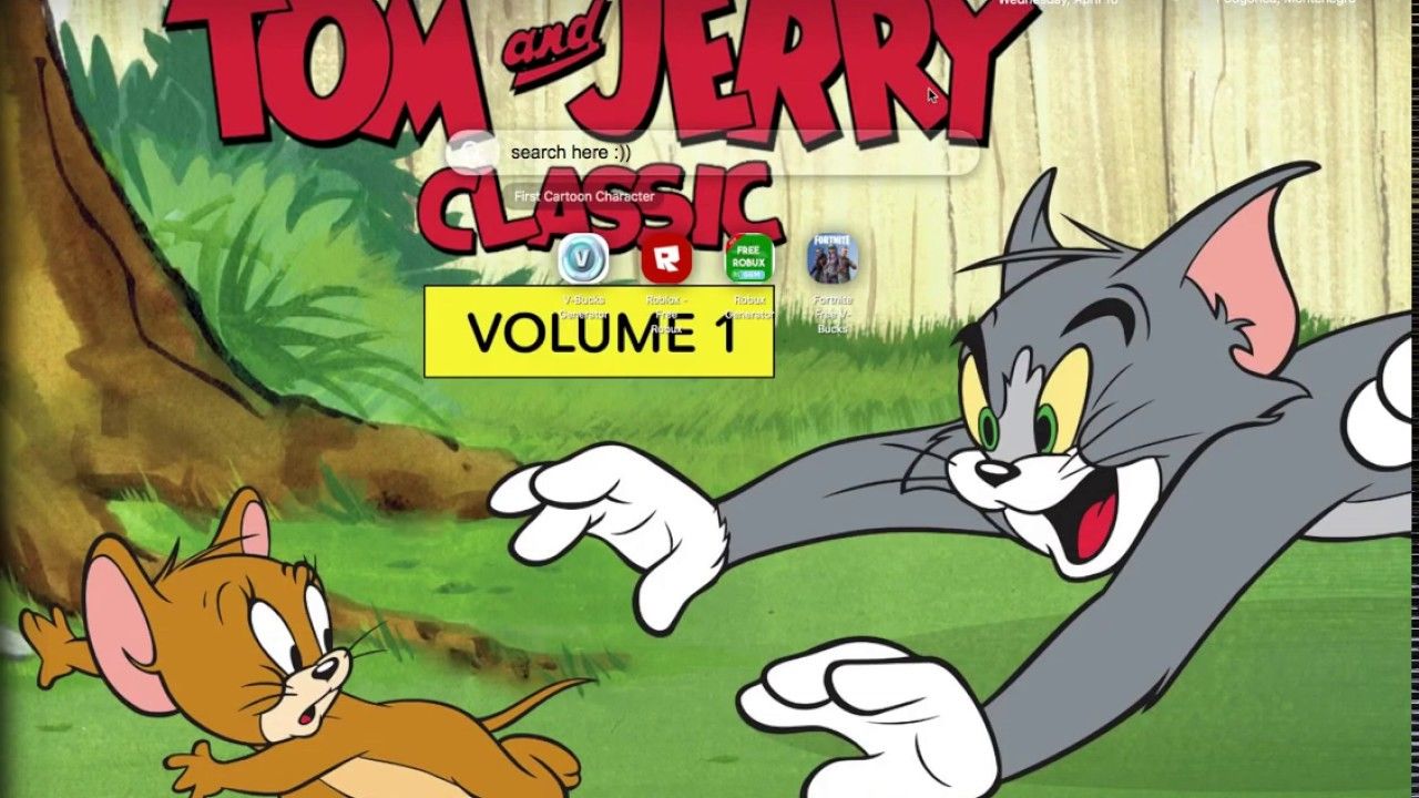 Tom e Jerry Classic Volume 1, 1280x720 HD, Desktop