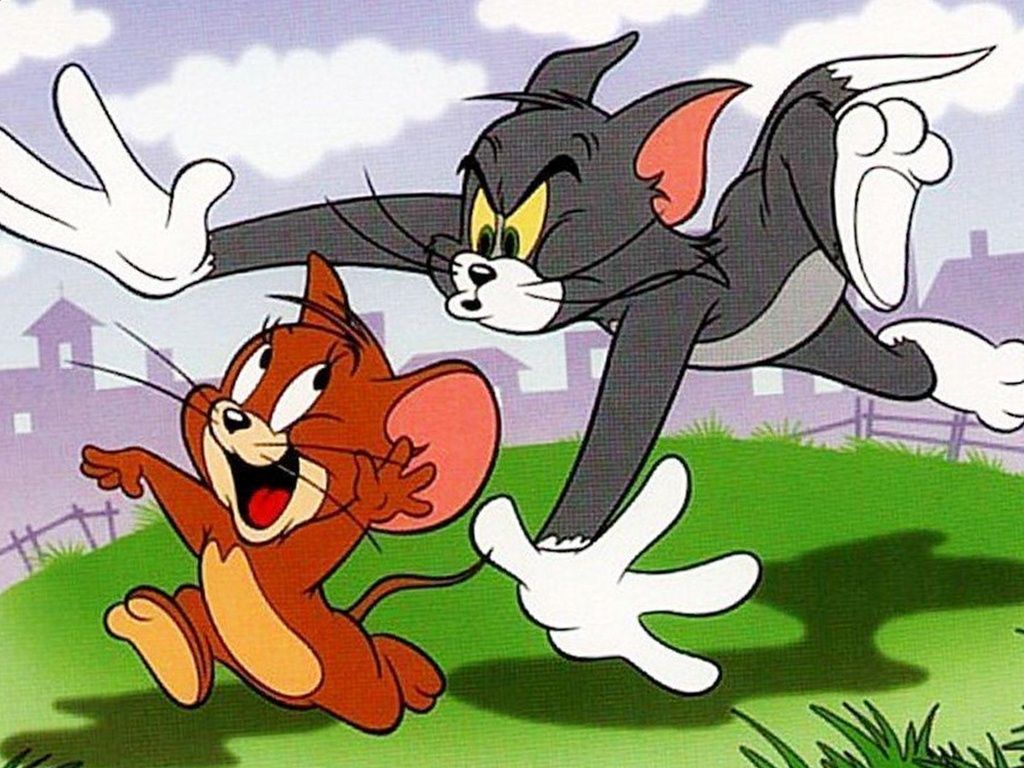 Tom e Jerry cartone animato, 1024x768 HD, iMac