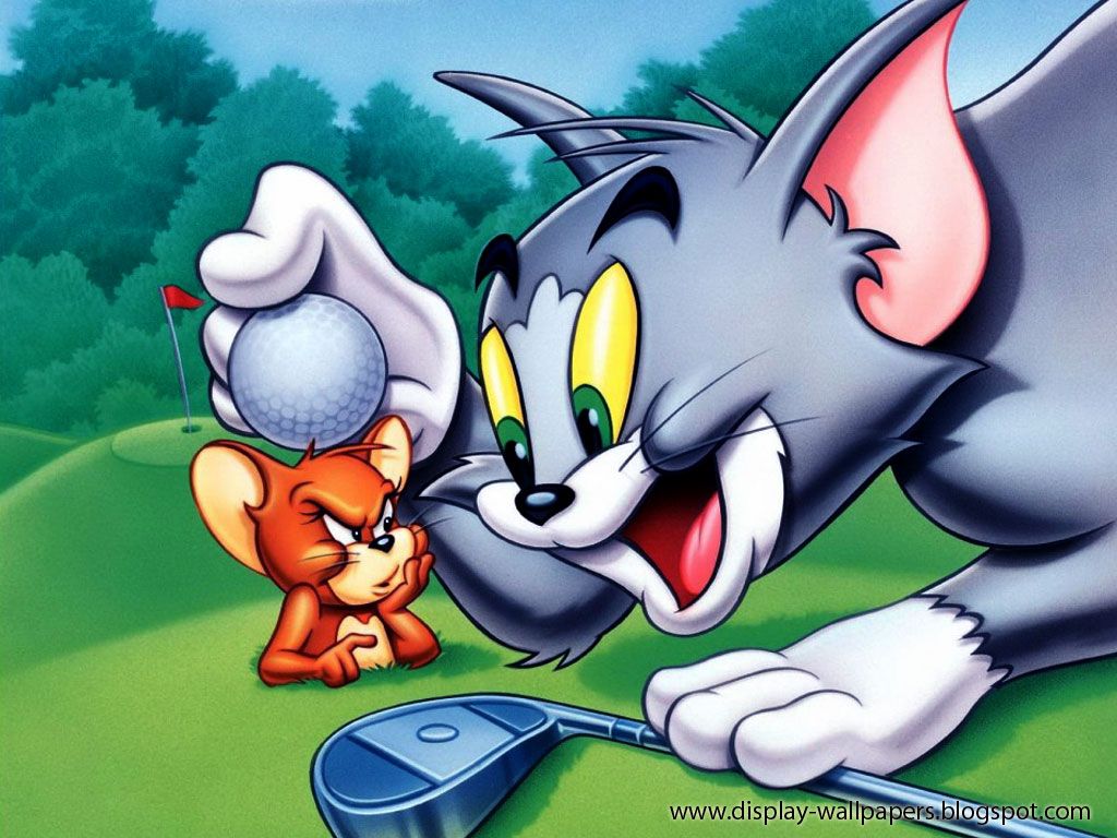 Tom e Jerry golf, 1024x768 HD, PC