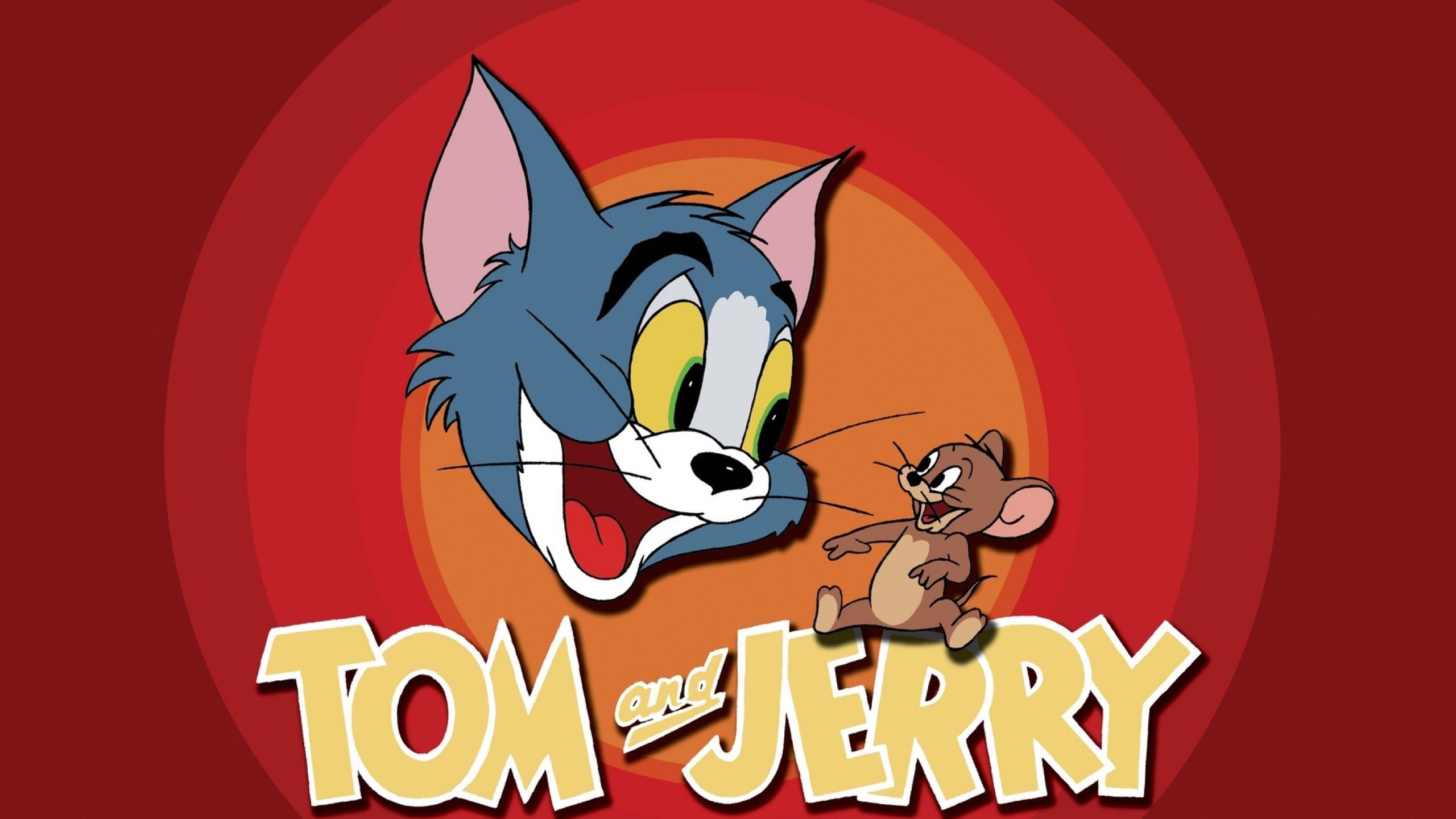 Tom e Jerry logo cartone, 2560x1440 1440p, Desktop