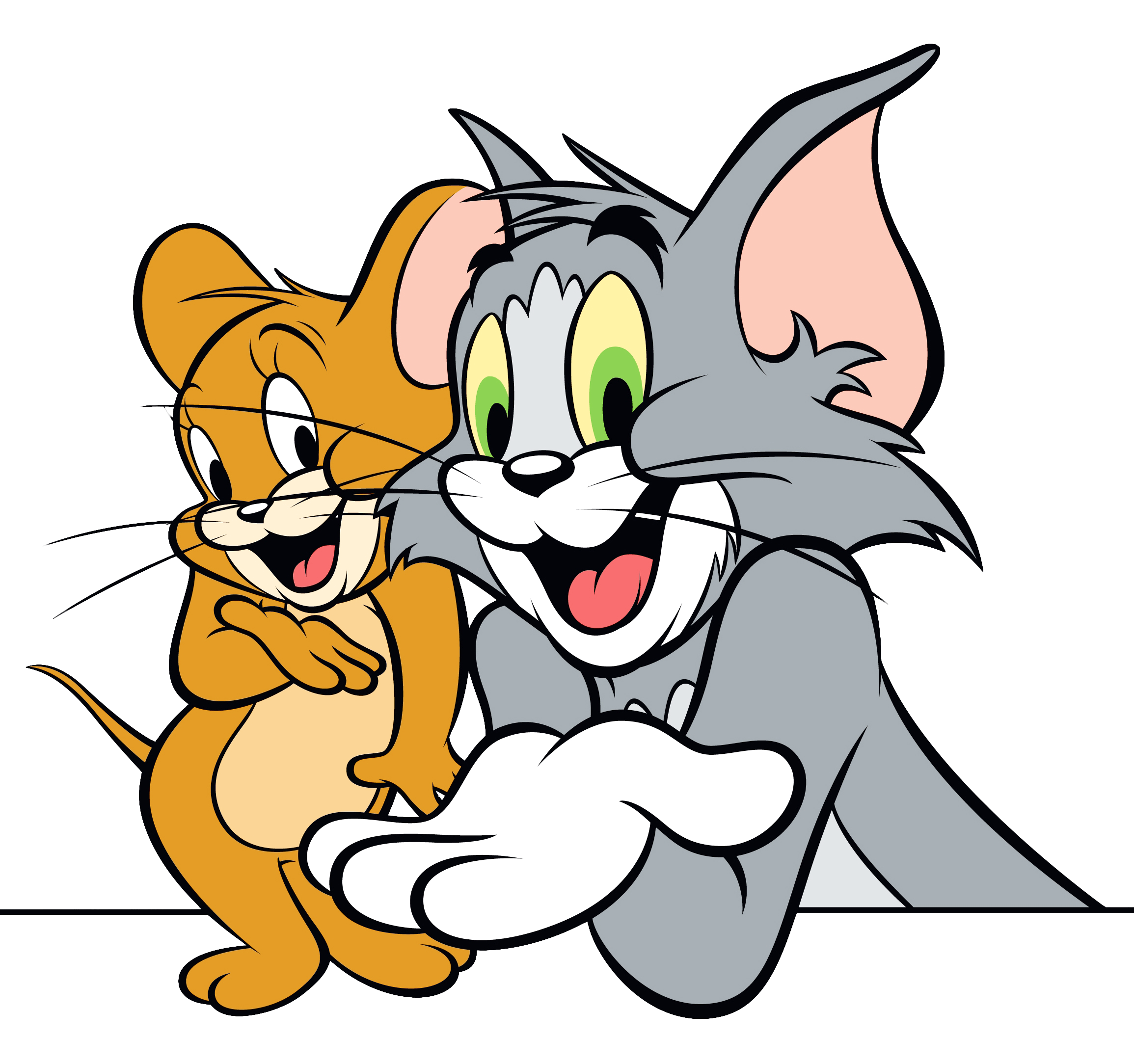 Tom e Jerry sorridenti, 2310x2168 2K, Laptop