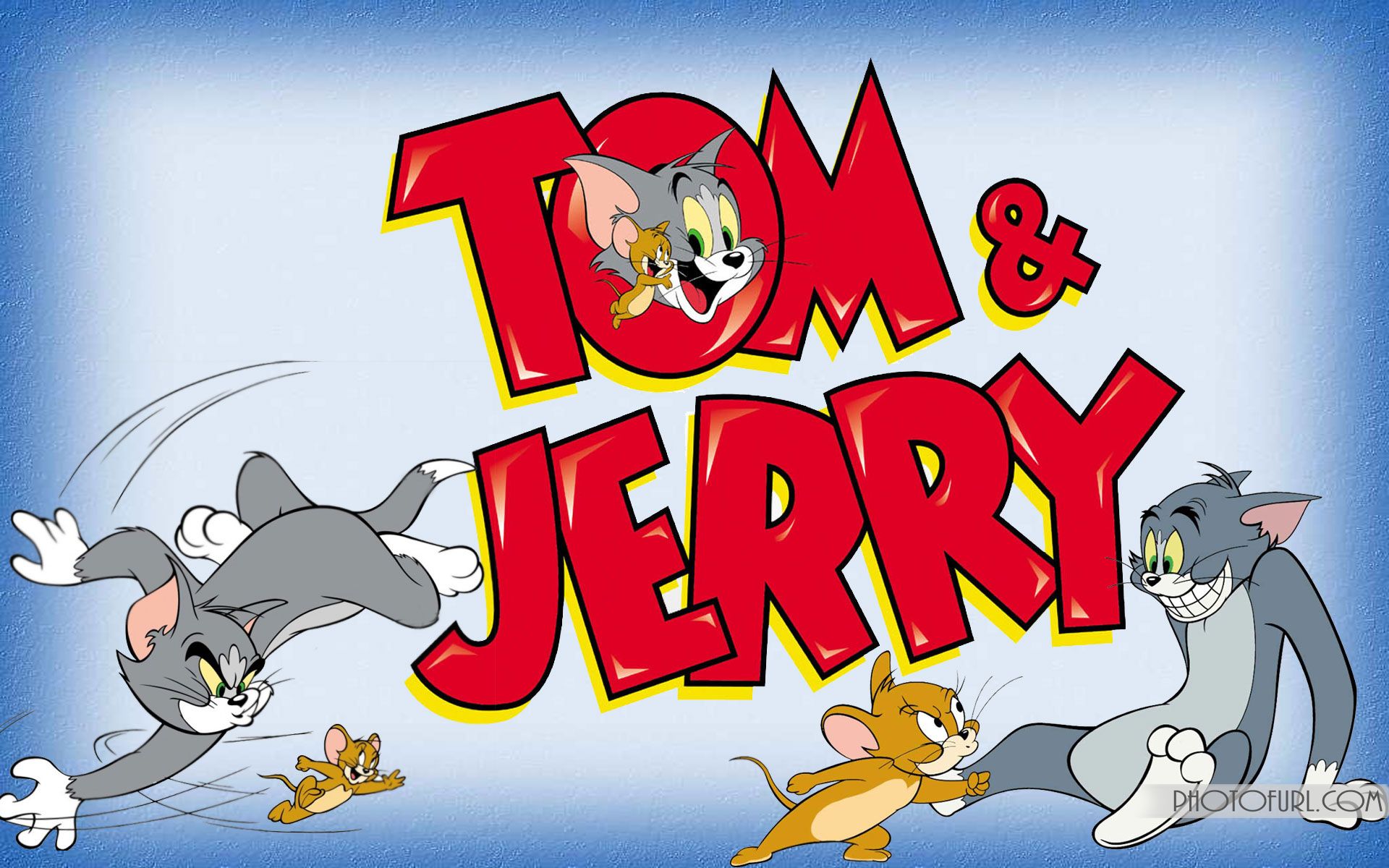 Tom e Jerry logo cartoon, 1920x1200 Full HD+ WUXGA, Laptop
