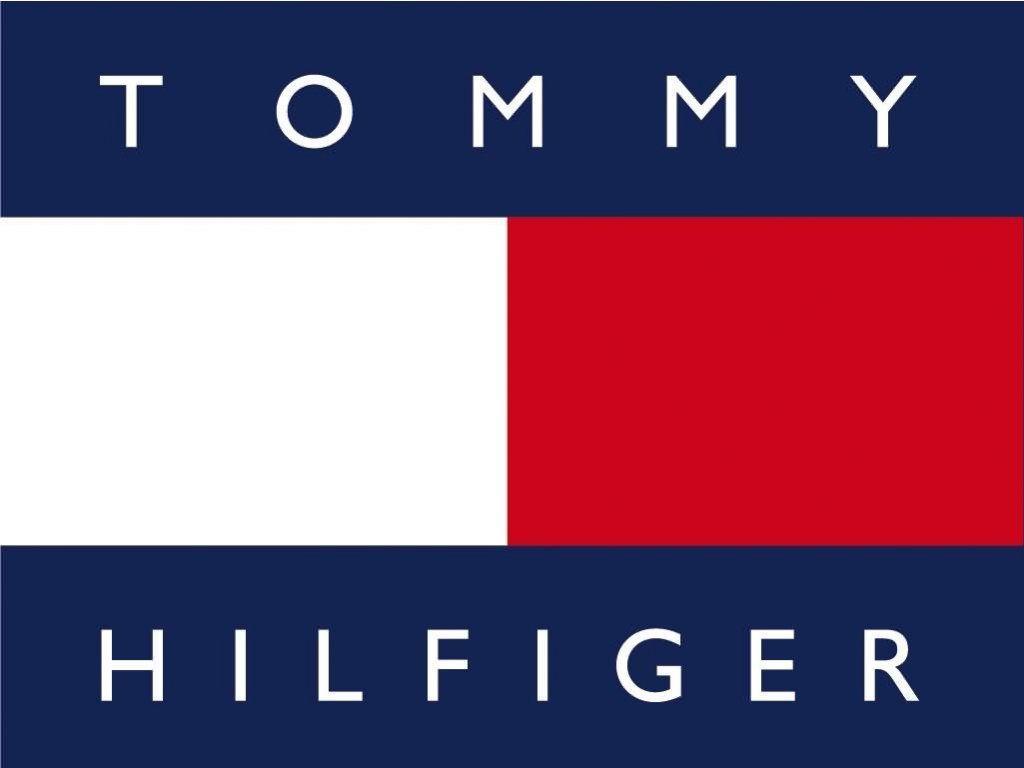 Logo Tommy Hilfiger blu rosso, 1024x768 HD, Laptop