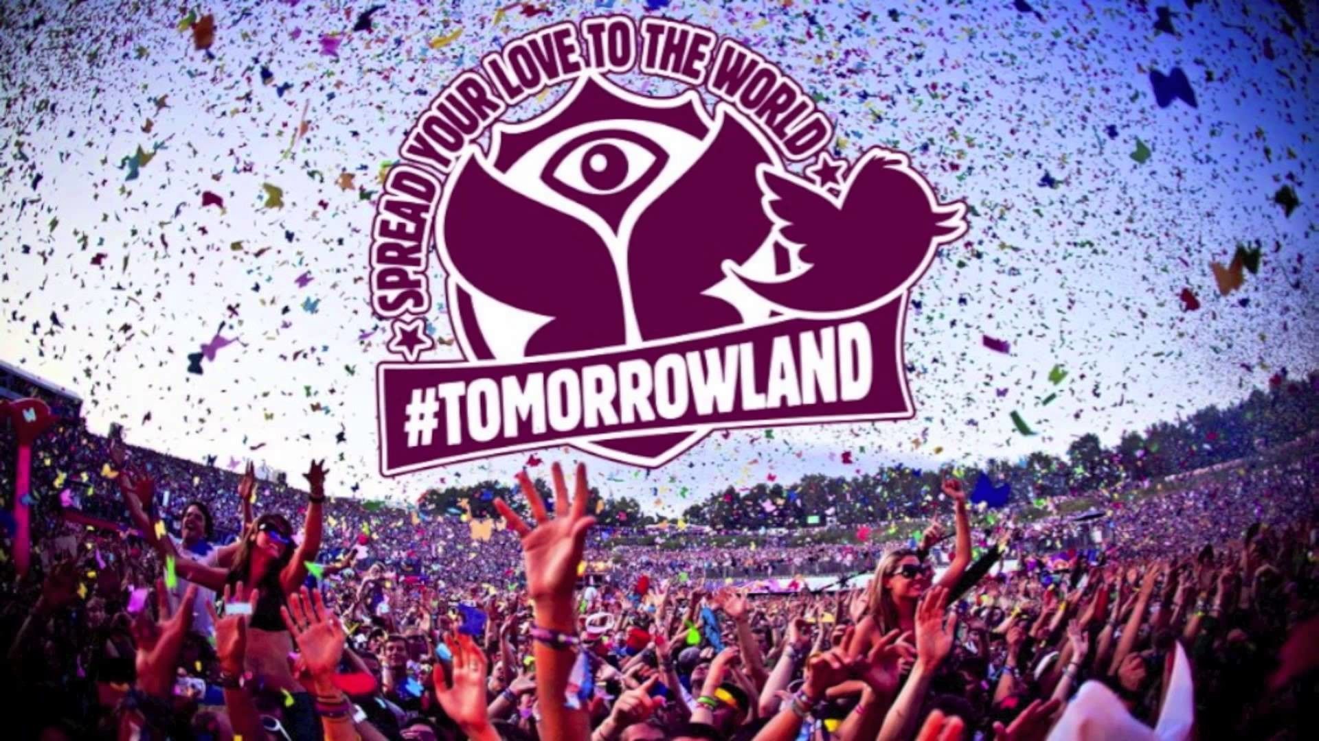 Logo Tomorrowland folla festival, 1920x1080 Full HD, PC