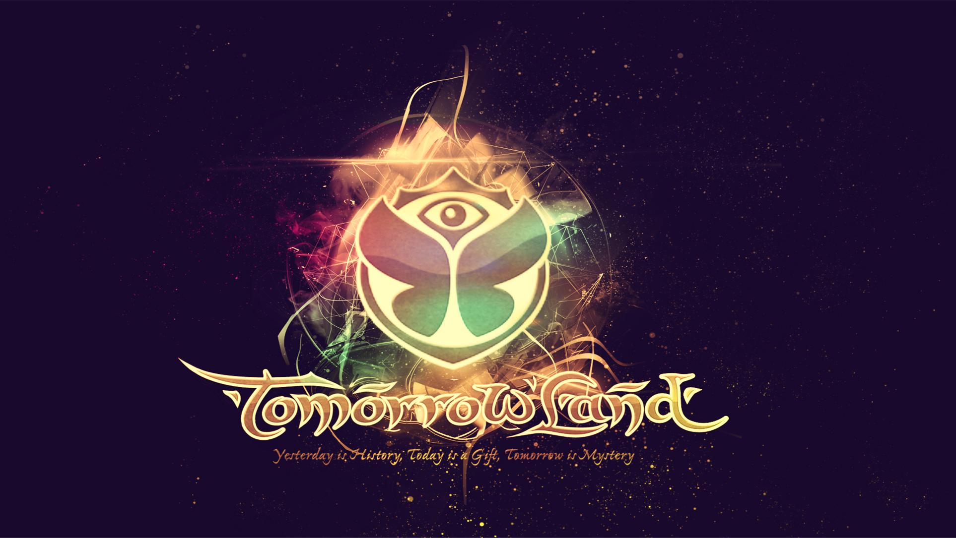 Logo Tomorrowland festival, 1926x1085 Full HD, Desktop
