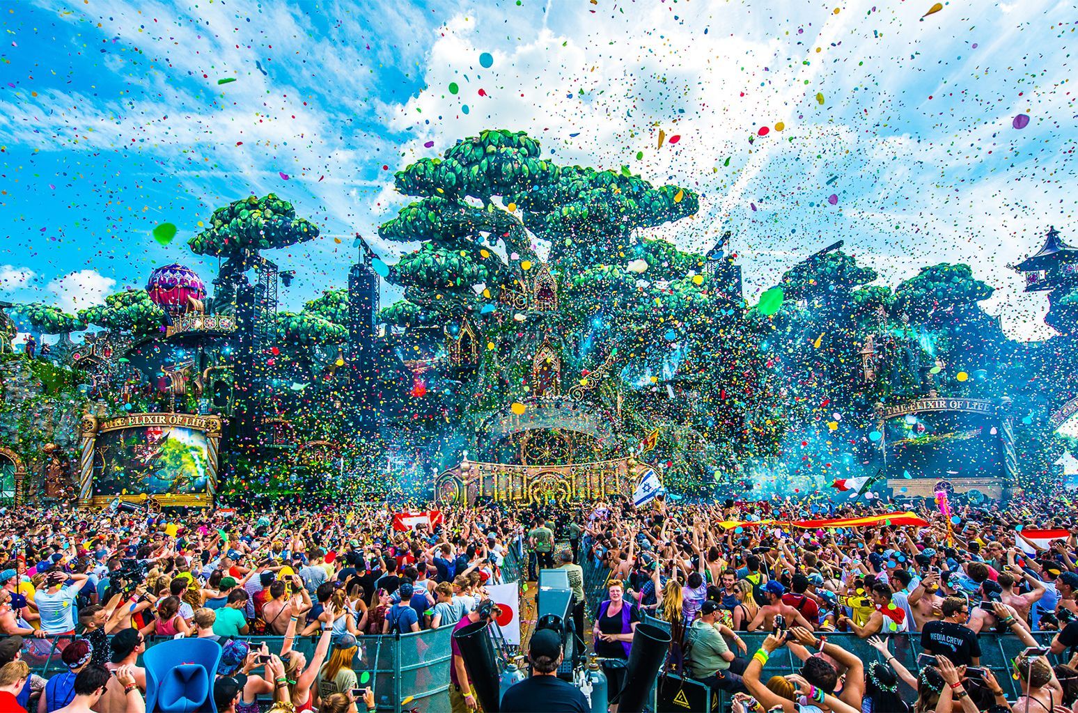 Festival Tomorrowland palco principale, 1548x1024 720p, Laptop