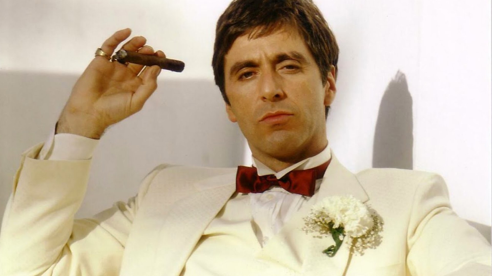 Tony Montana con sigaro, 1920x1080 Full HD, Laptop