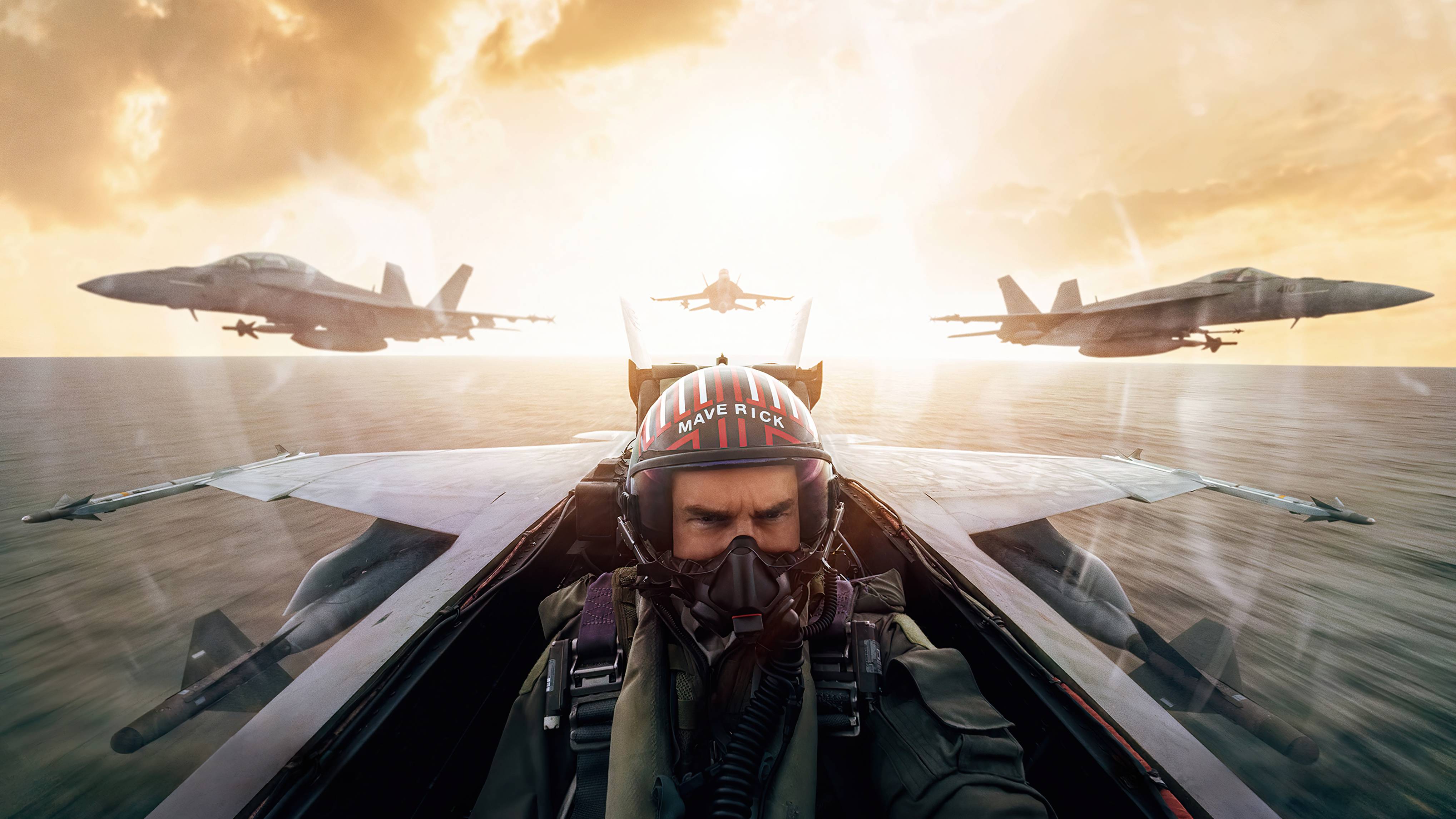 Top Gun Maverick jet caccia, 4074x2292 4K Ultra HD, Monitor 4K