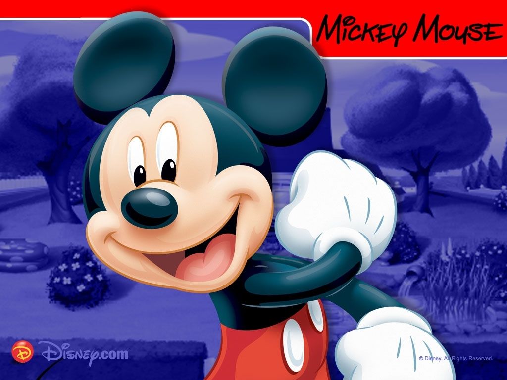 Topolino Disney sfondo grigio, 1244x700 HD, PC