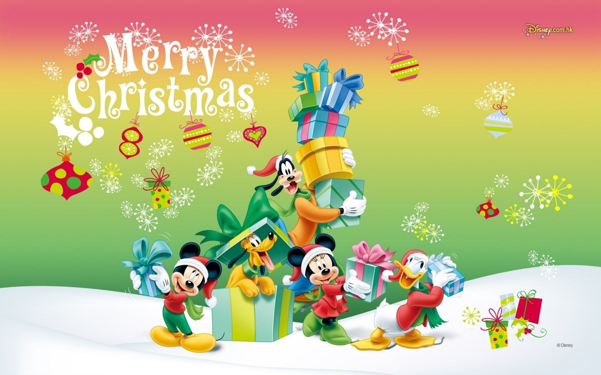 Topolino e amici Natale, 1920x1200 Full HD+ WUXGA, PC