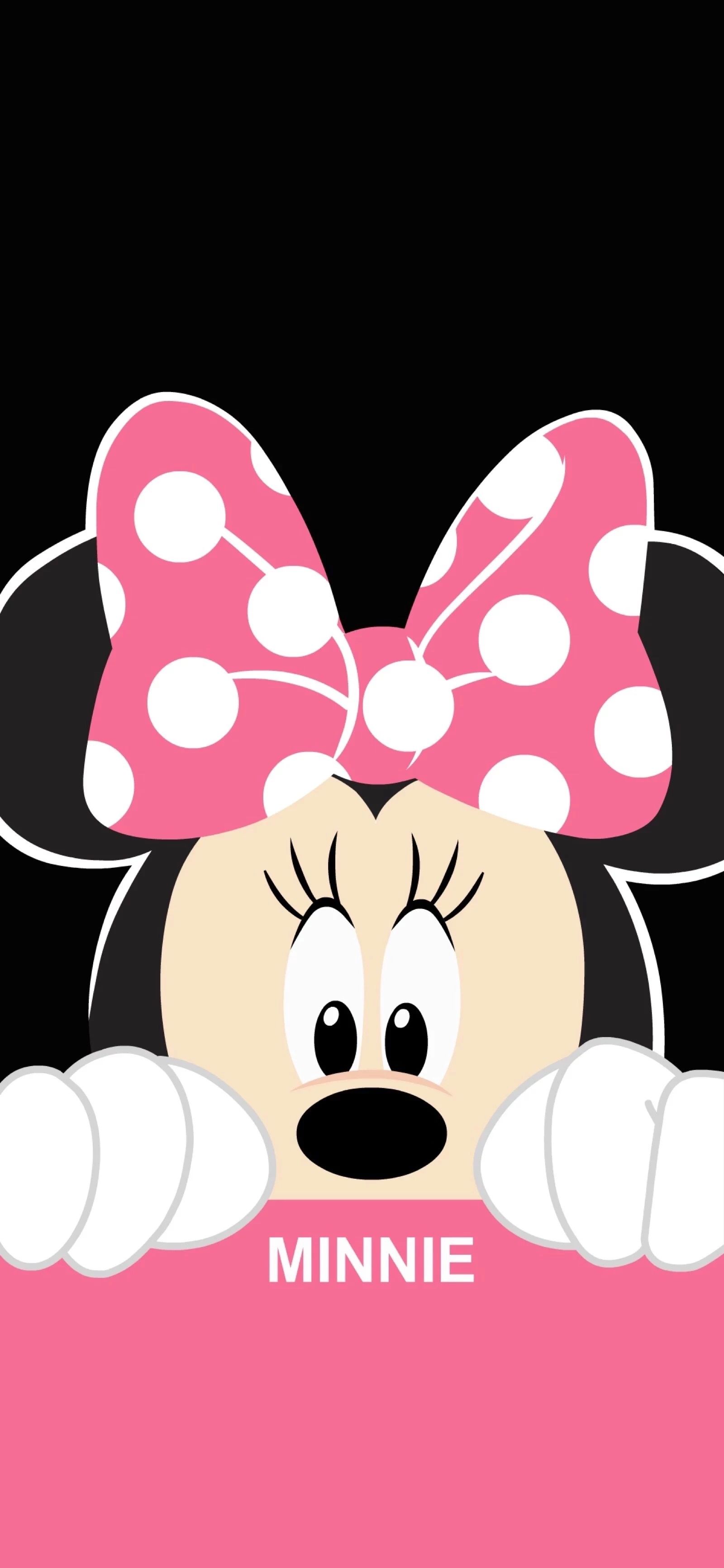 Minnie Mouse rosa Disney, 1600x3464 Verticale, Mobile
