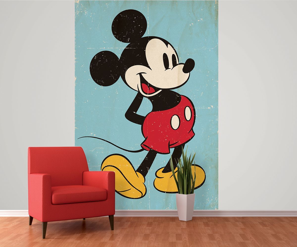 Topolino Disney vintage azzurro, 1200x1000 HD, HP Laptop