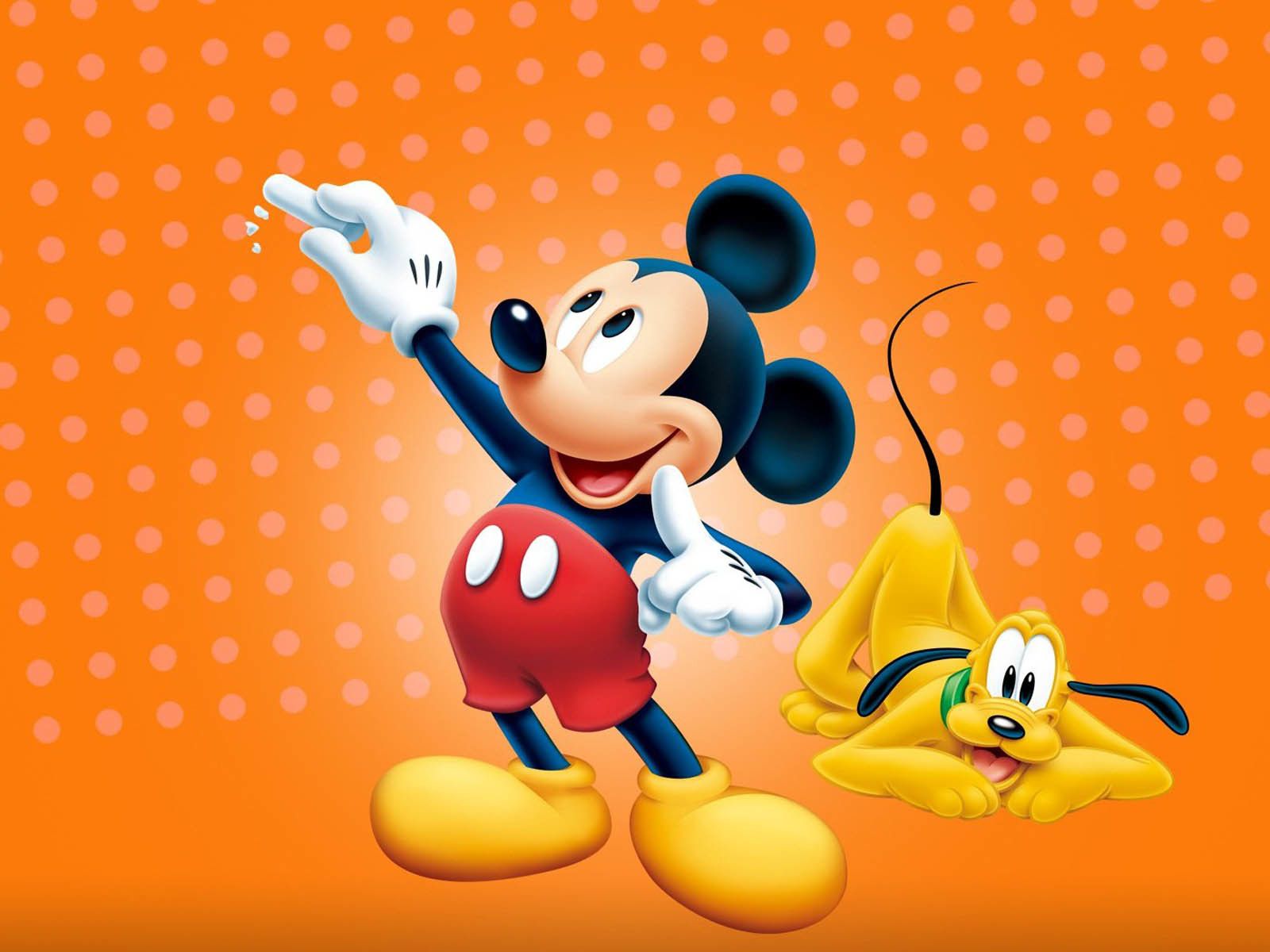 Topolino e Pluto Disney, 1600x1200 HD Ready, Laptop
