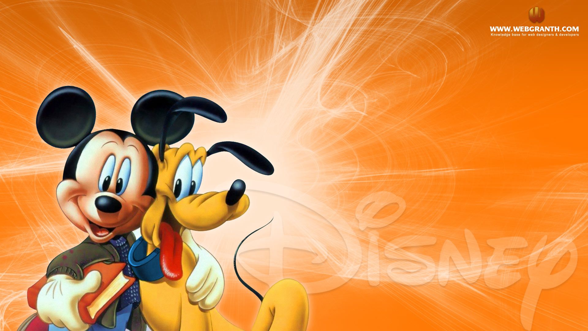 Topolino e Pluto Disney, 1920x1080 Full HD, Desktop