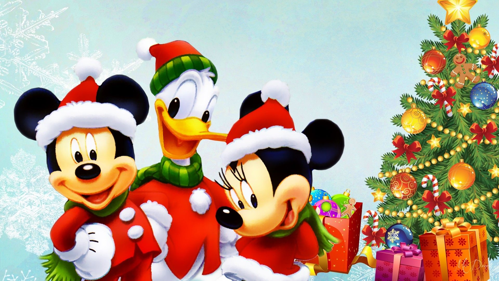 Topolino Minnie Paperino Natale, 1920x1080 Full HD 1080p, PC Desktop