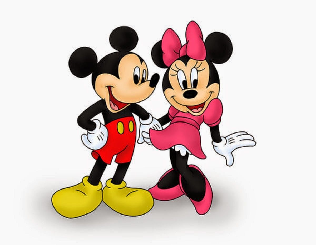 Topolino e Minnie insieme, 1200x932 HD, Laptop