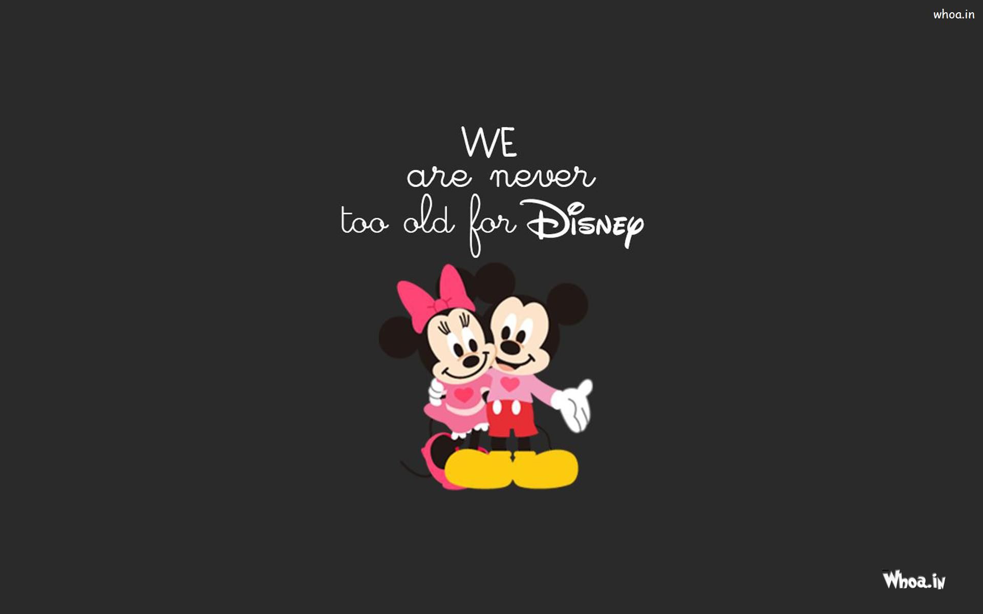 Topolino e Minnie sfondo scuro, 1920x1200 Full HD+ WUXGA, Desktop