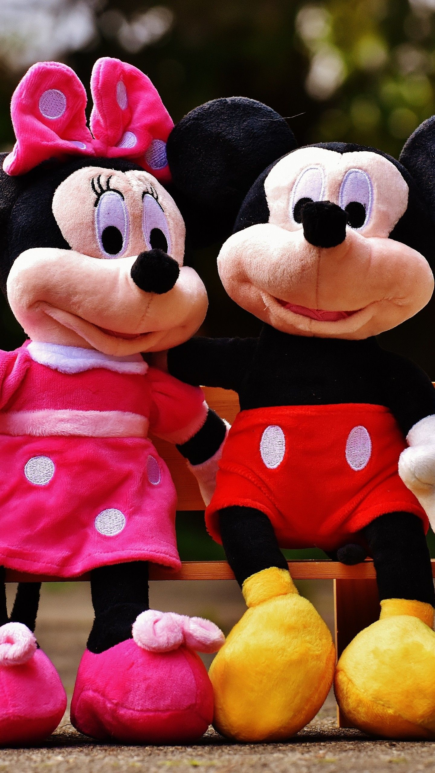 Peluche Topolino e Minnie, 1440x2560 Verticale, Mobile