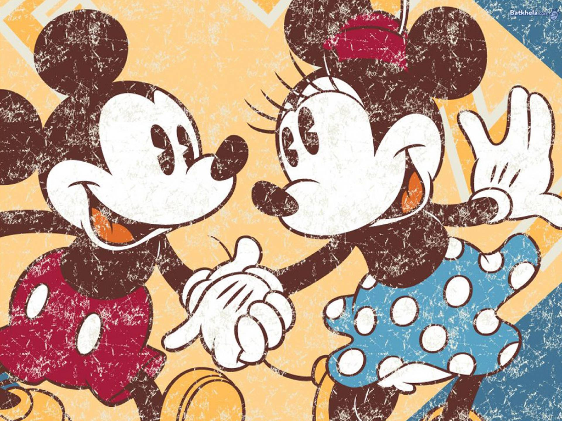 Topolino e Minnie vintage, 1920x1440 WUXGA, Desktop