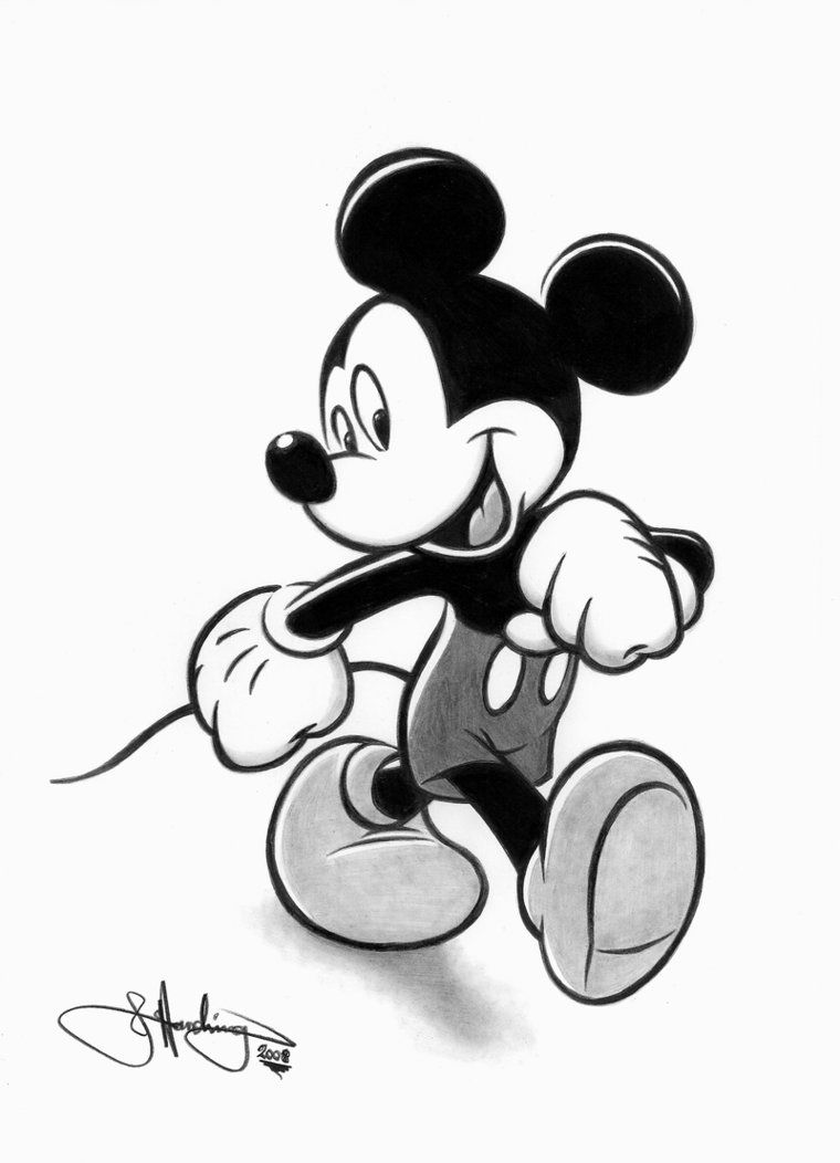 Topolino in Bianco e Nero, 760x1052 Verticale, Telefono
