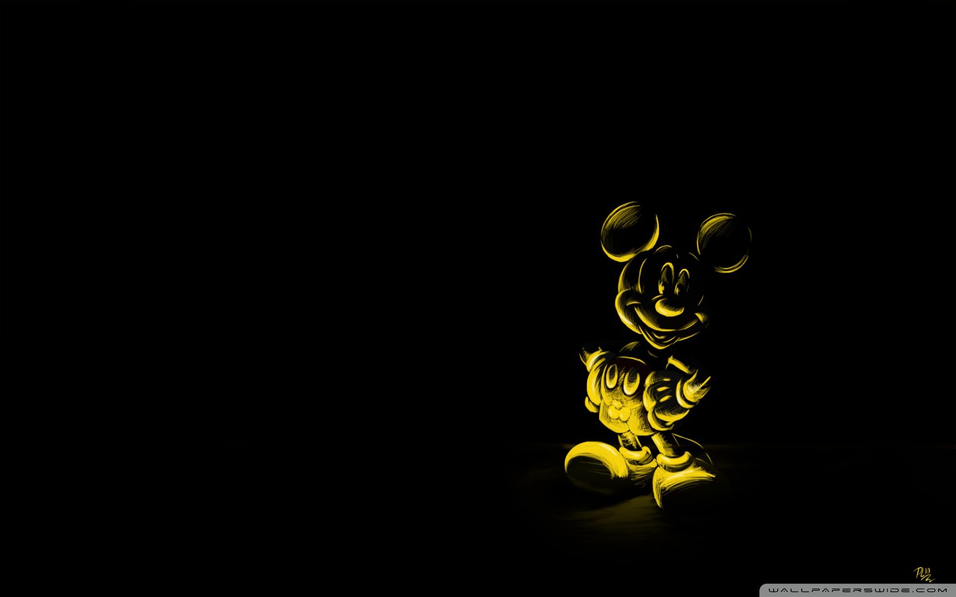 Testa Topolino spirale ipnotica, 1024x768 HD, Desktop