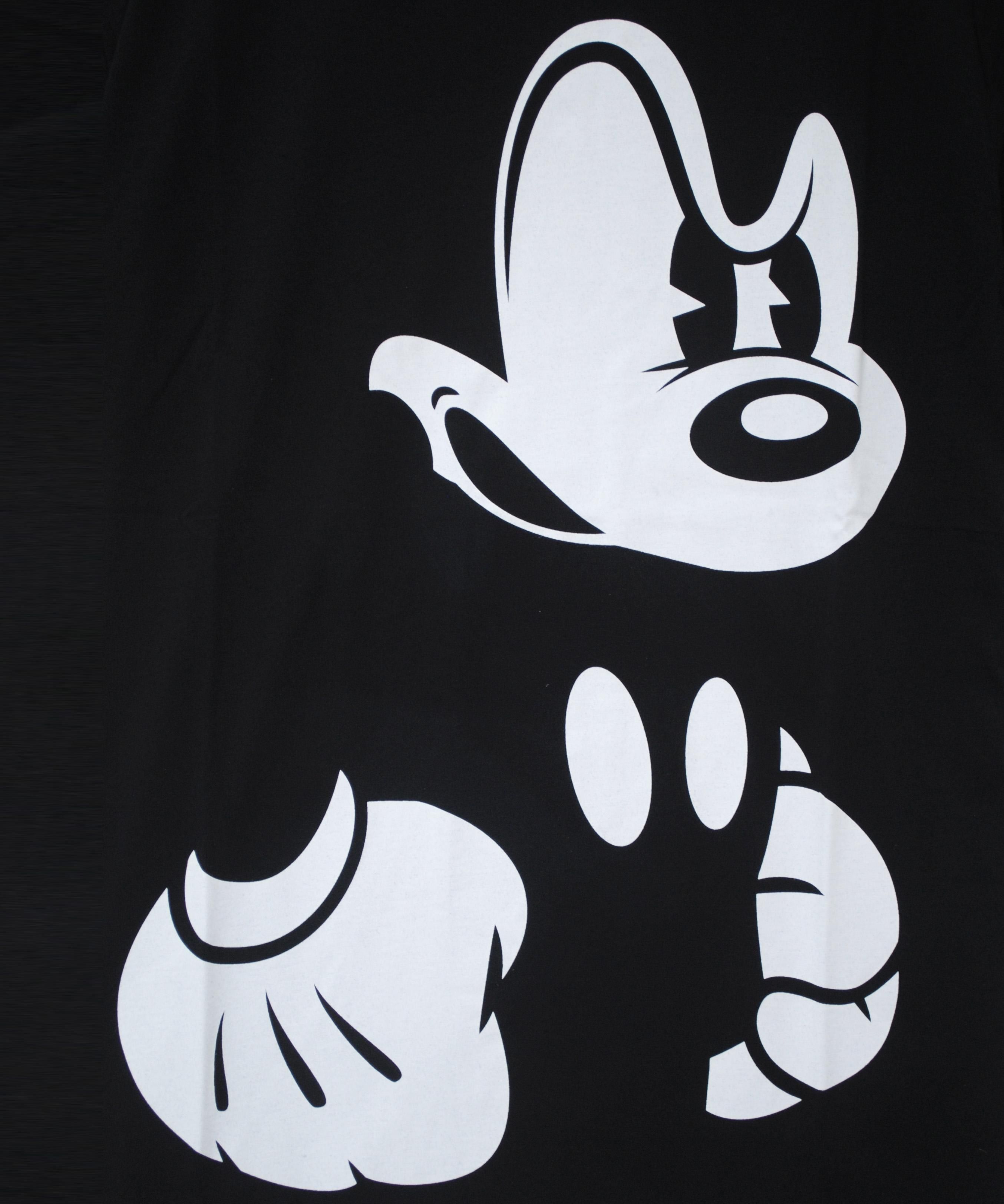 Topolino minimal bianco e nero, 1280x720 720p, PC