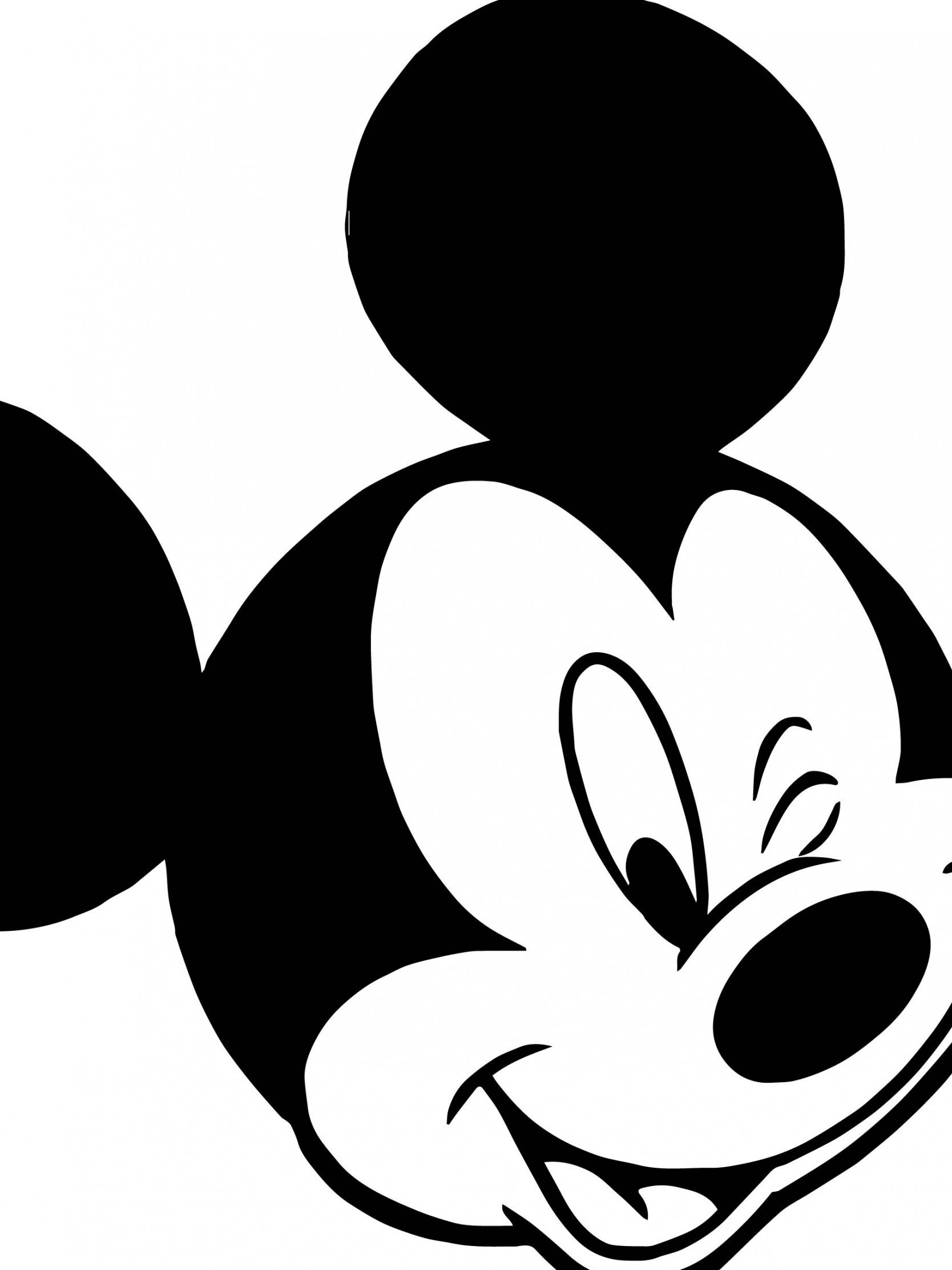 Topolino in bianco e nero, 1668x2224 Full HD Verticale, Smartphone