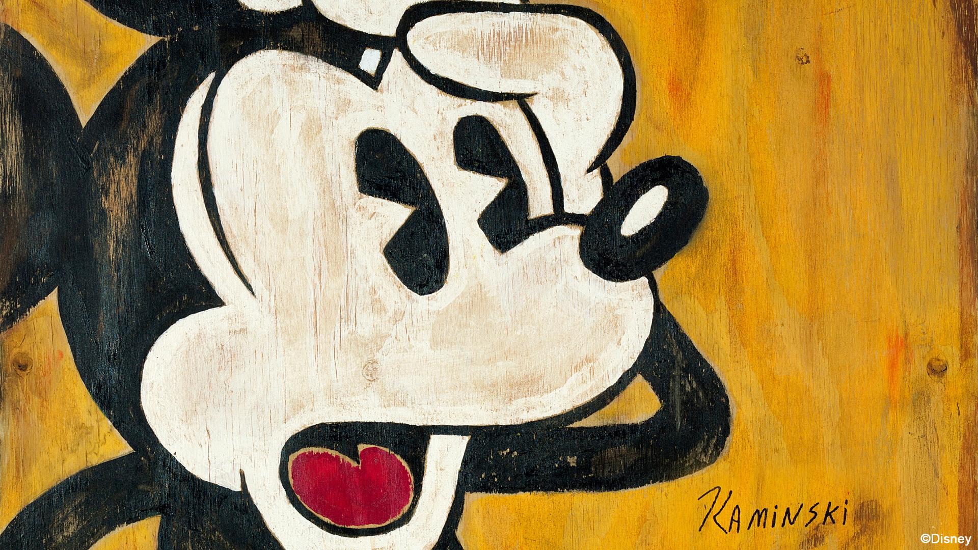 Topolino vintage dipinto artistico, 1920x1080 Full HD 1080p, Desktop