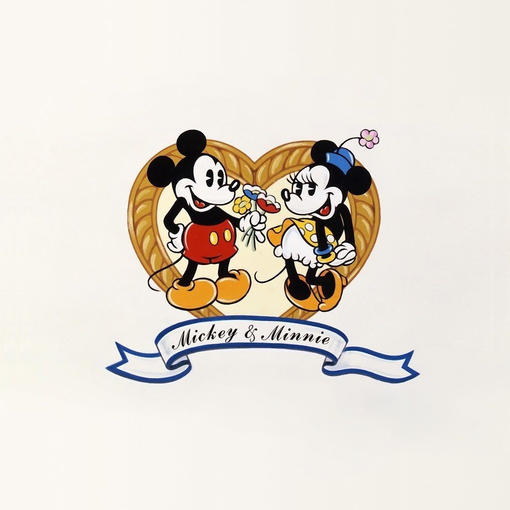 Topolino e Minnie vintage, 1024x1024 HD, Desktop