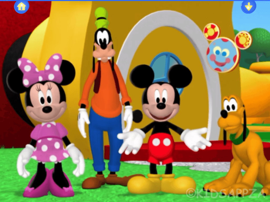 Topolino, Minnie, Pippo e Pluto, 1024x768 HD, Laptop