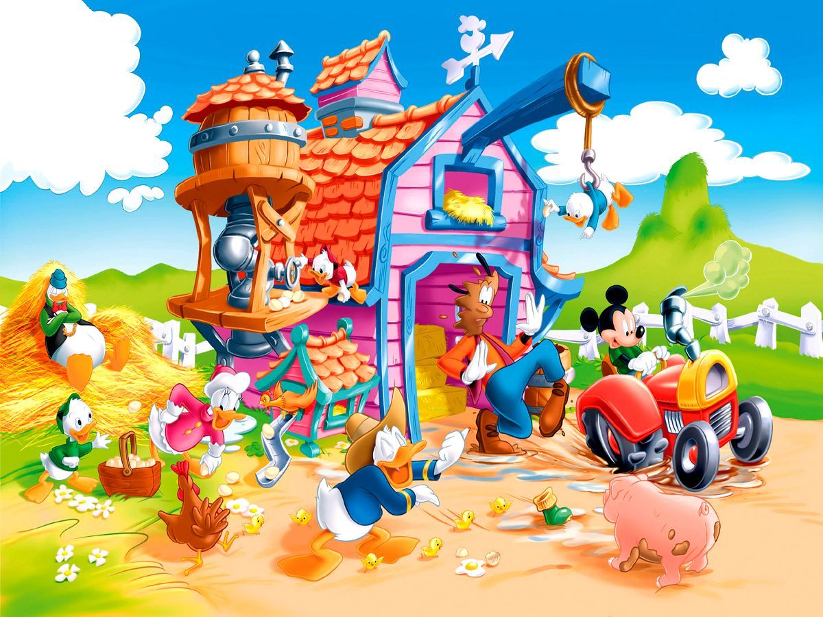 Topolino e amici fattoria, 1200x900 HD, PC