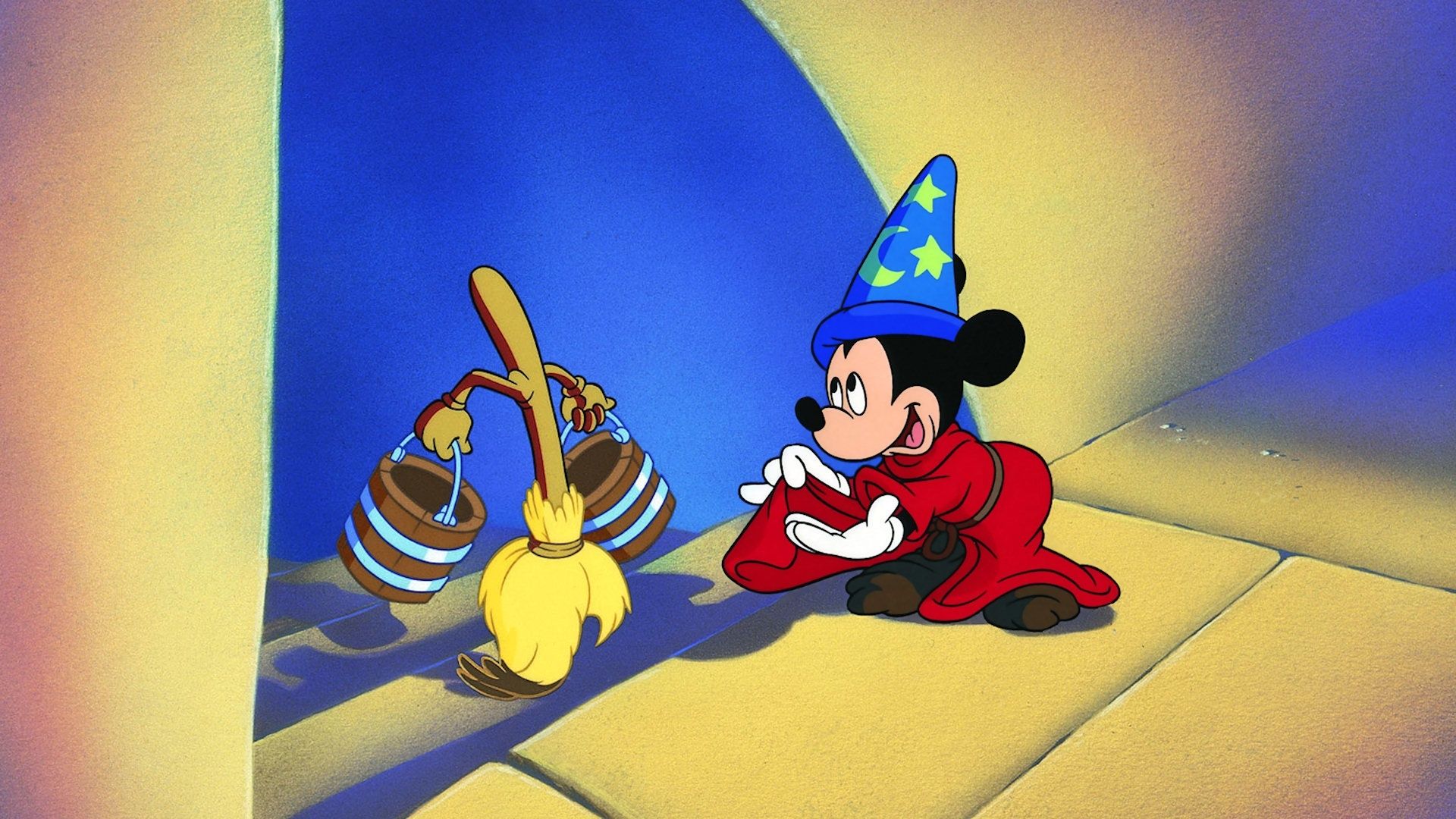 Topolino stregone Fantasia, 1920x1080 Full HD, PC Desktop