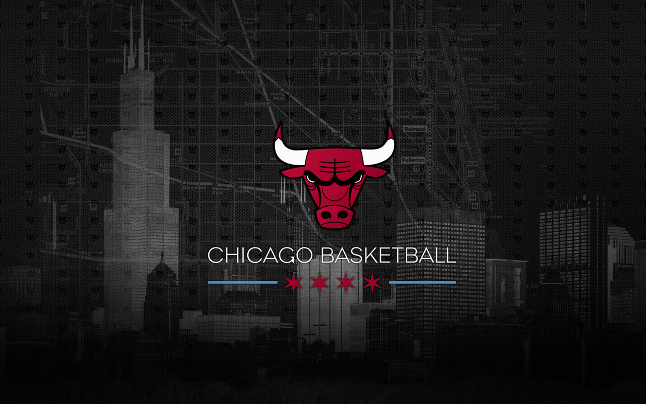 Logo Chicago Bulls basket, 1280x800 HD, ROG Asus Laptop
