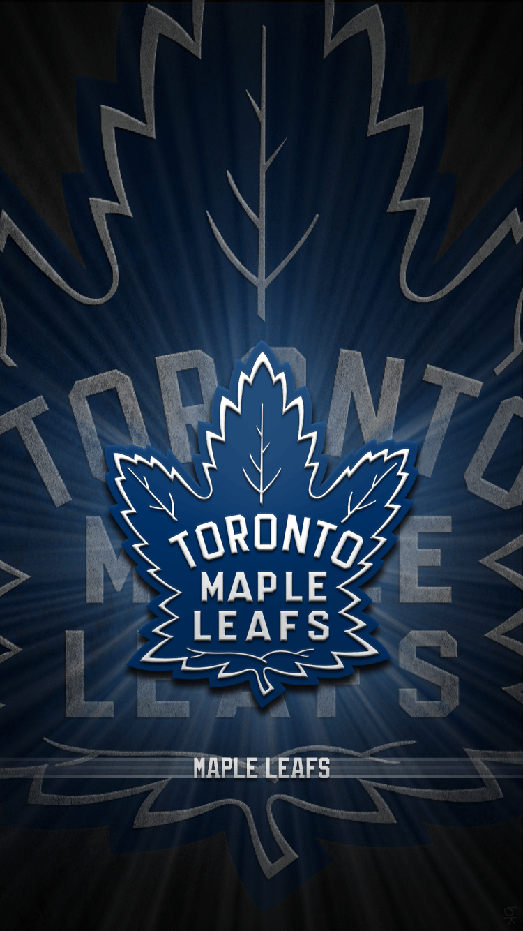 Logo Toronto Maple Leafs, 750x1334 Verticale, Telefono