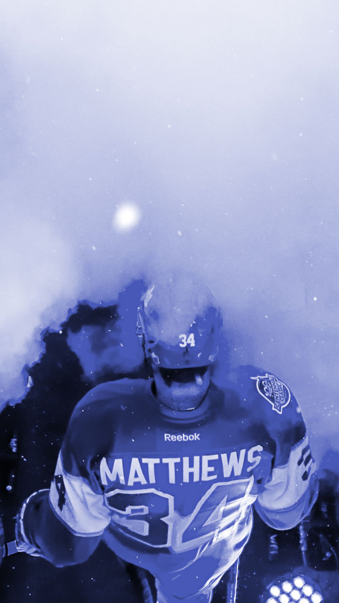 Giocatore hockey Matthews Toronto, 1080x1920 Full HD Verticale, Samsung Galaxy