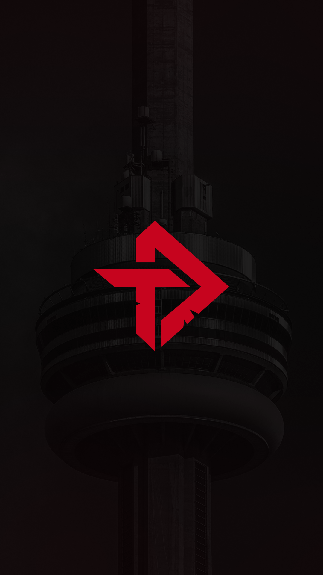 Logo Toronto Defiant rosso, 1080x1920 Verticale, Telefono