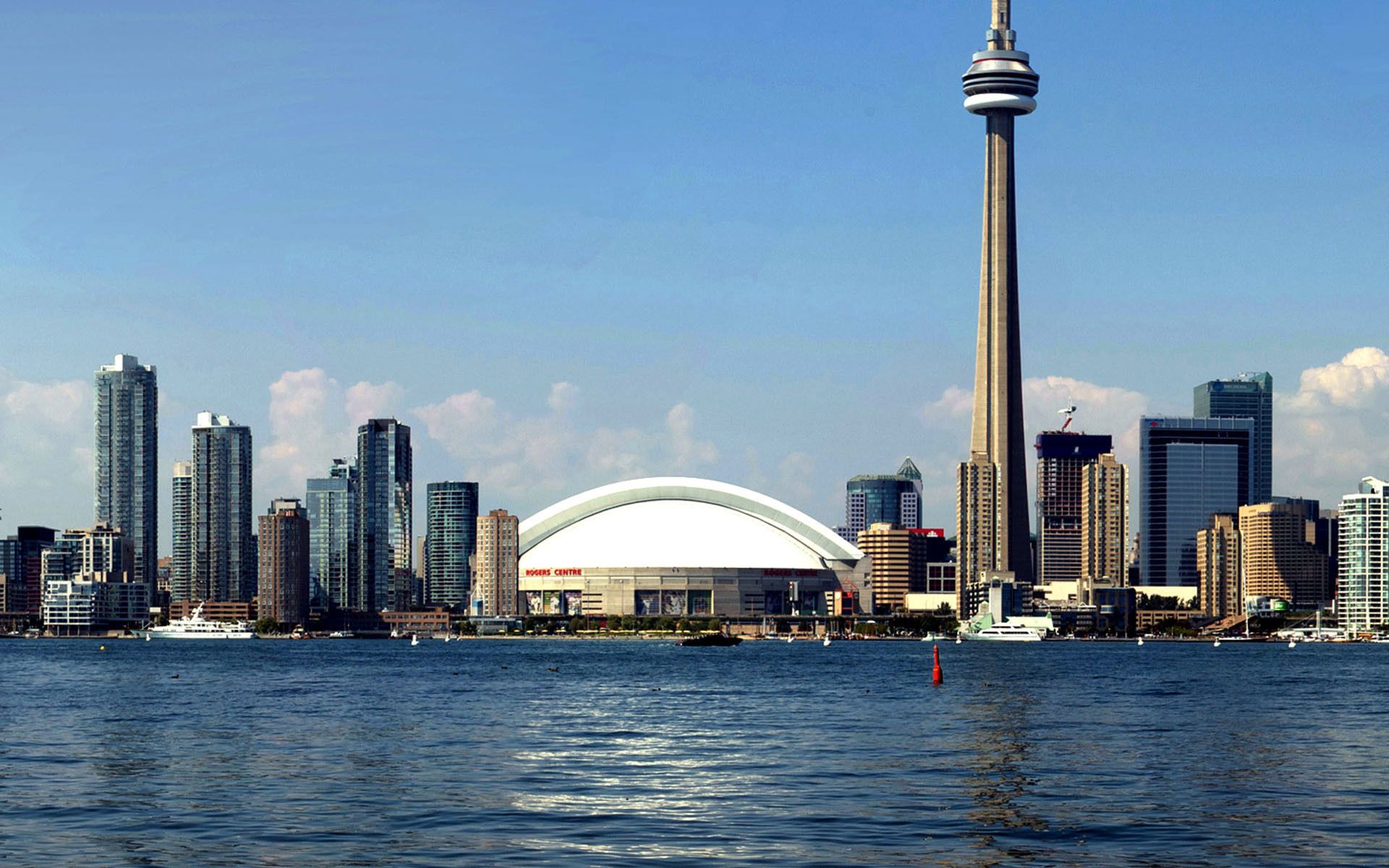 Skyline Toronto con CN Tower, 1920x1200 Full HD+ WUXGA, iMac