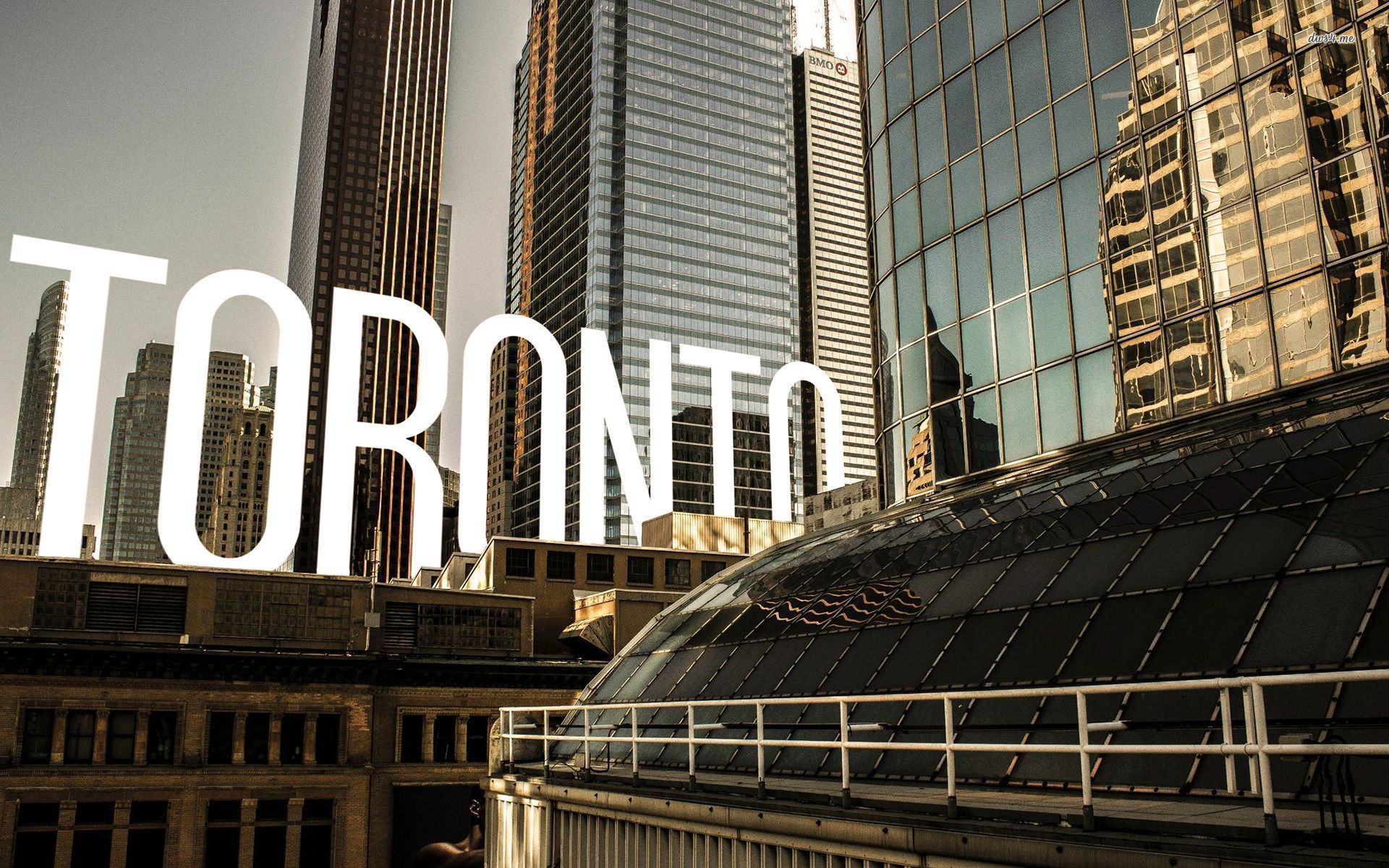 Toronto skyline con testo, 1920x1200 Full HD+ WUXGA, Laptop