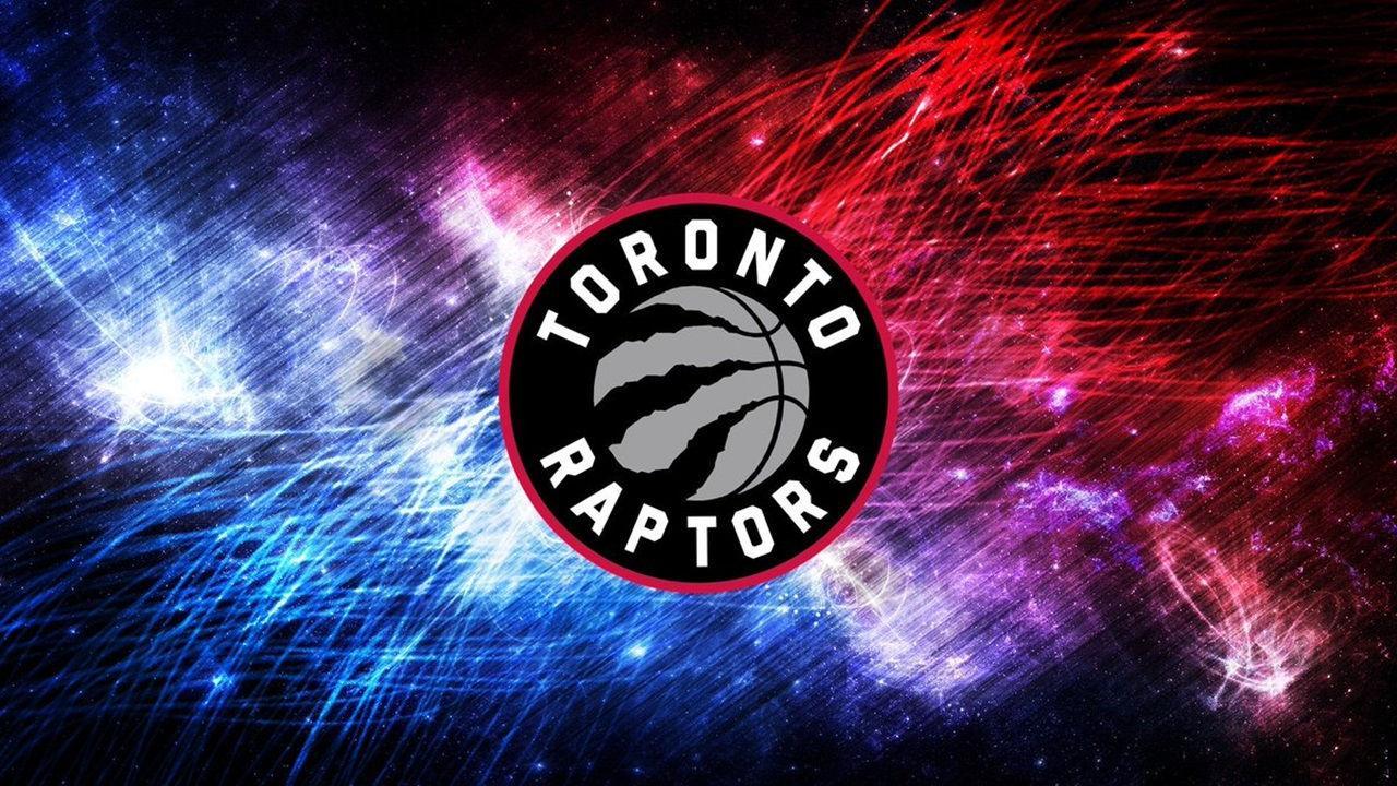Logo Toronto Raptors nebulosa, 1280x720 720p, PC