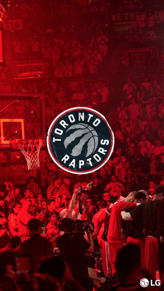 Logo Toronto Raptors arena rossa, 675x1200 Verticale, Mobile