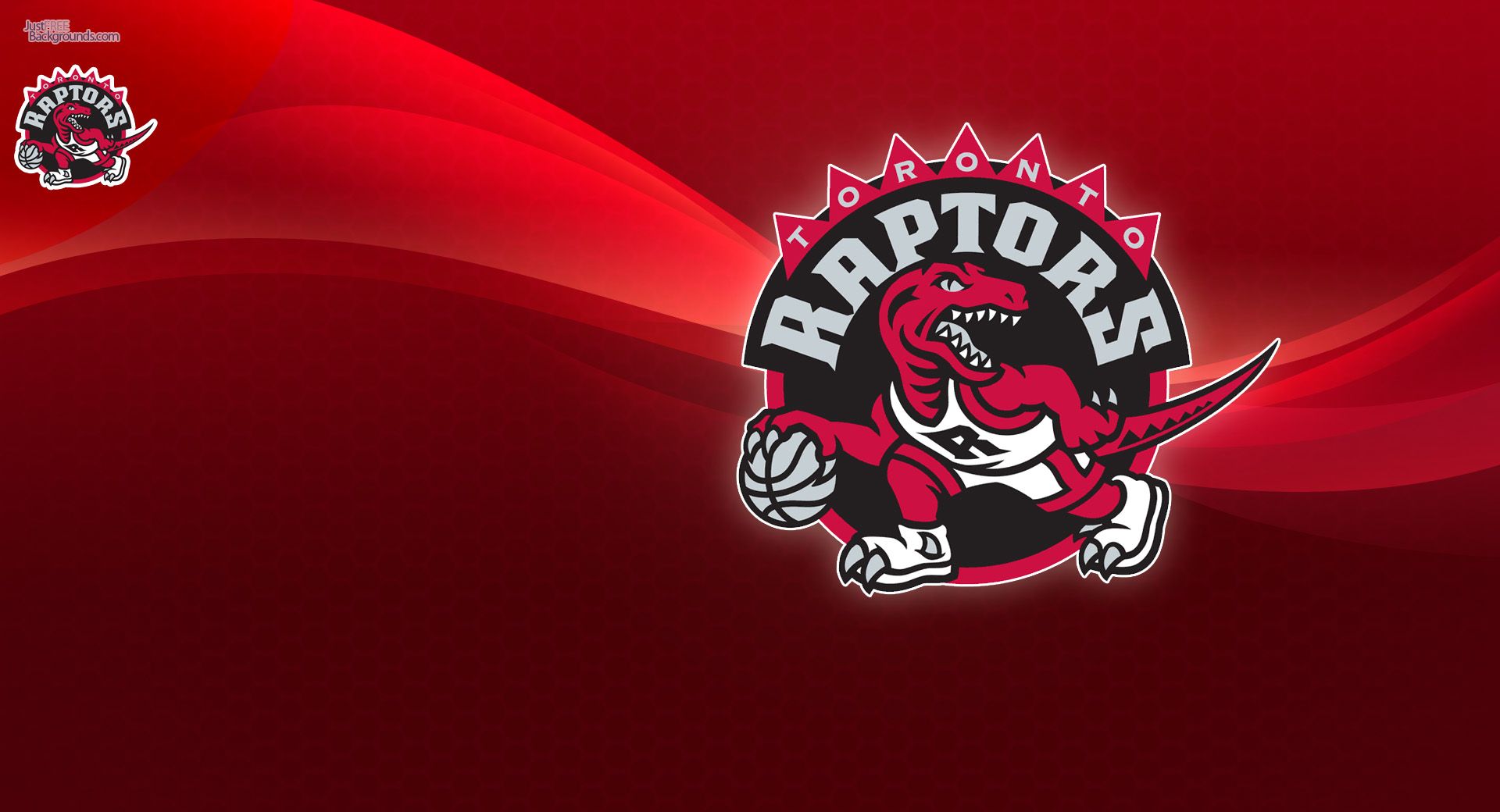 Logo Toronto Raptors rosso, 1920x1040 Full HD, Desktop
