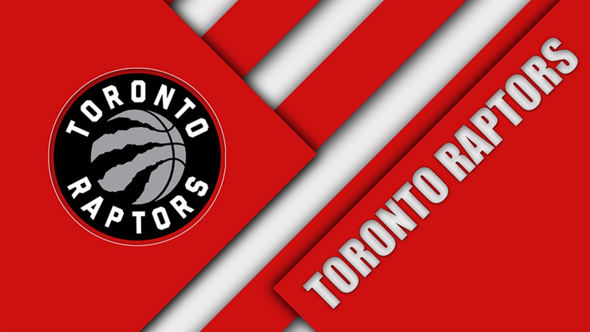 Logo Toronto Raptors rosso, 1920x1080 Full HD 1080p, Desktop